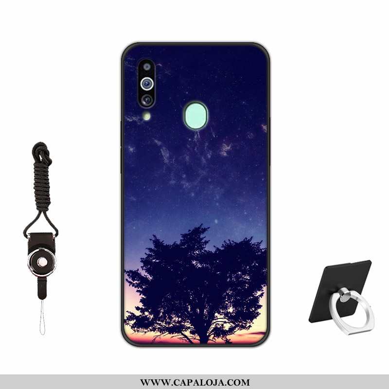 Capas Samsung Galaxy A20s Silicone Vermelha Pintado Antiqueda Vermelho, Capa Samsung Galaxy A20s Fos