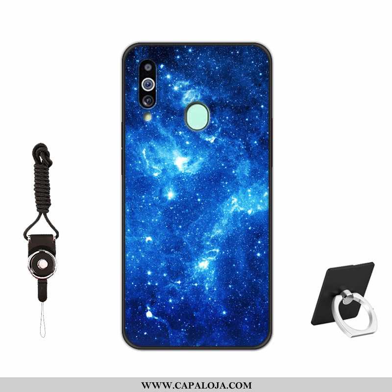 Capas Samsung Galaxy A20s Silicone Vermelha Pintado Antiqueda Vermelho, Capa Samsung Galaxy A20s Fos