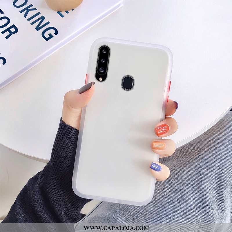 Capas Samsung Galaxy A20s Tendencia Antiqueda Protetoras Azul, Capa Samsung Galaxy A20s Soft Promoçã