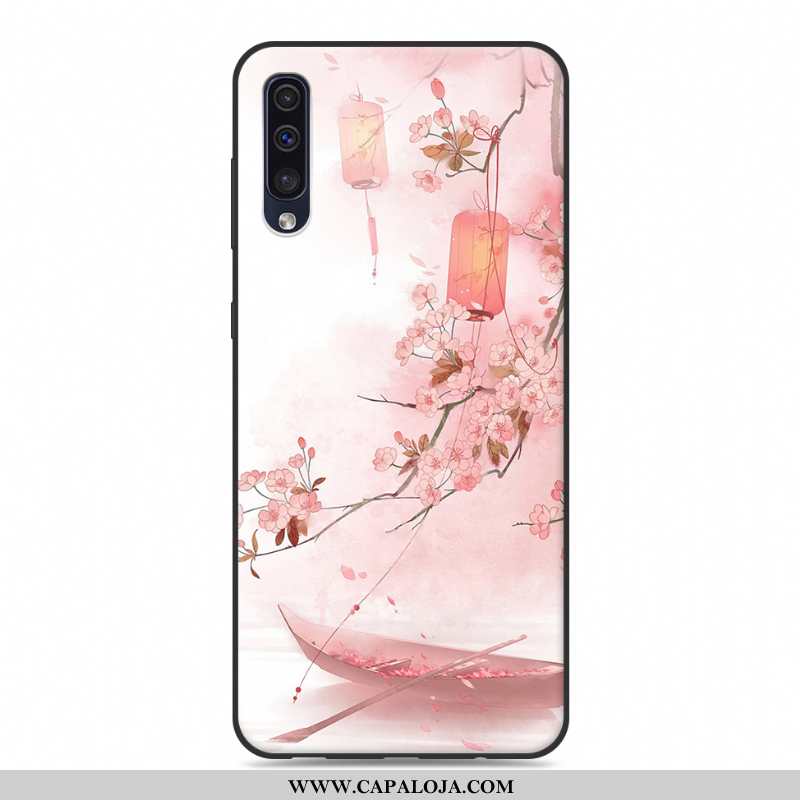 Capas Samsung Galaxy A30s Personalizada Feminino Telemóvel Rosa, Capa Samsung Galaxy A30s Soft Barat