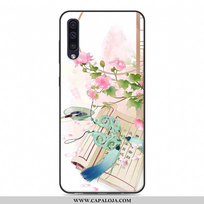 Capas Samsung Galaxy A30s Personalizada Feminino Telemóvel Rosa, Capa Samsung Galaxy A30s Soft Barat