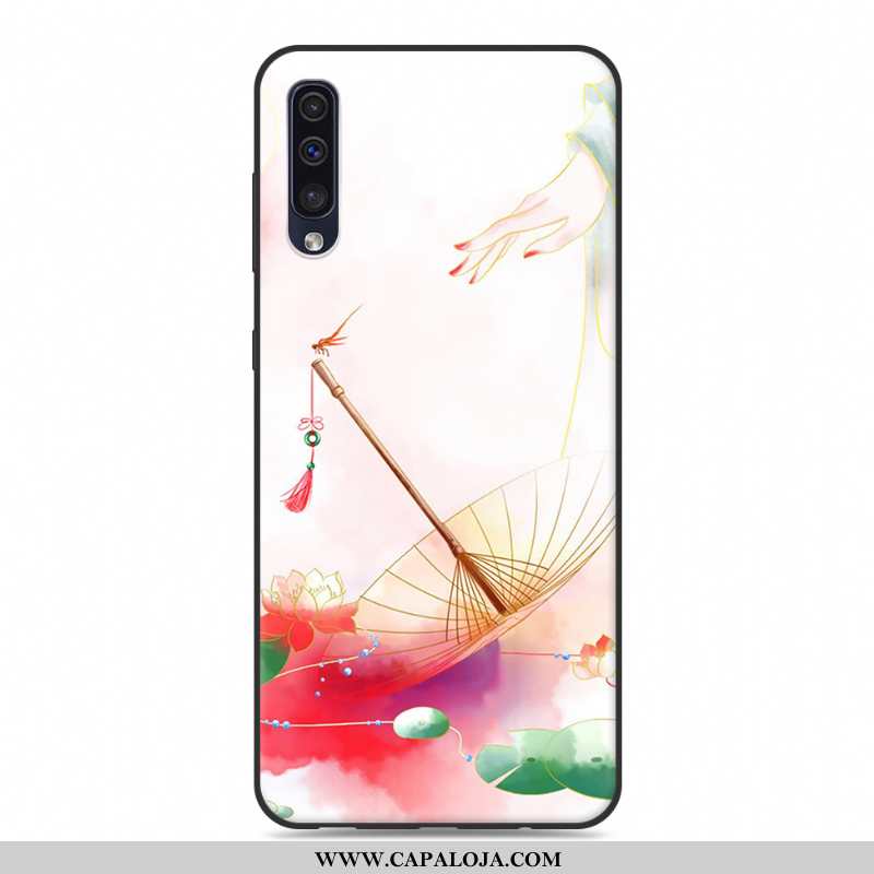 Capas Samsung Galaxy A30s Personalizada Feminino Telemóvel Rosa, Capa Samsung Galaxy A30s Soft Barat