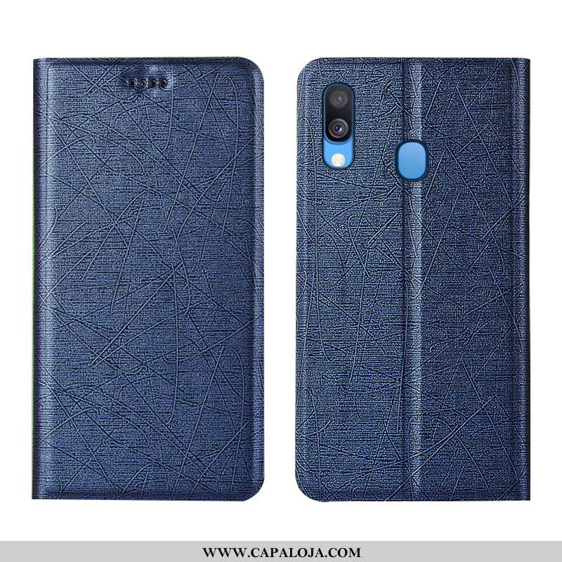 Capas Samsung Galaxy A40 Protetoras Preto Telemóvel Antiqueda, Capa Samsung Galaxy A40 Couro Venda