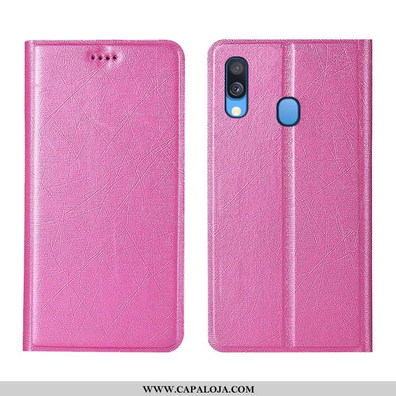 Capas Samsung Galaxy A40 Protetoras Preto Telemóvel Antiqueda, Capa Samsung Galaxy A40 Couro Venda