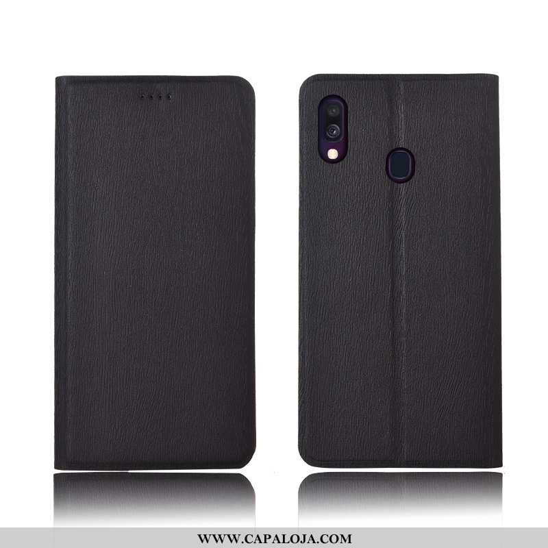 Capas Samsung Galaxy A40 Soft Cover Antiqueda Completa Castanho, Capa Samsung Galaxy A40 Protetoras 