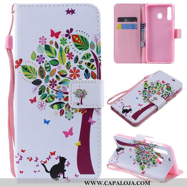 Capas Samsung Galaxy A40s Couro Cases Antiqueda Rosa, Capa Samsung Galaxy A40s Protetoras Online