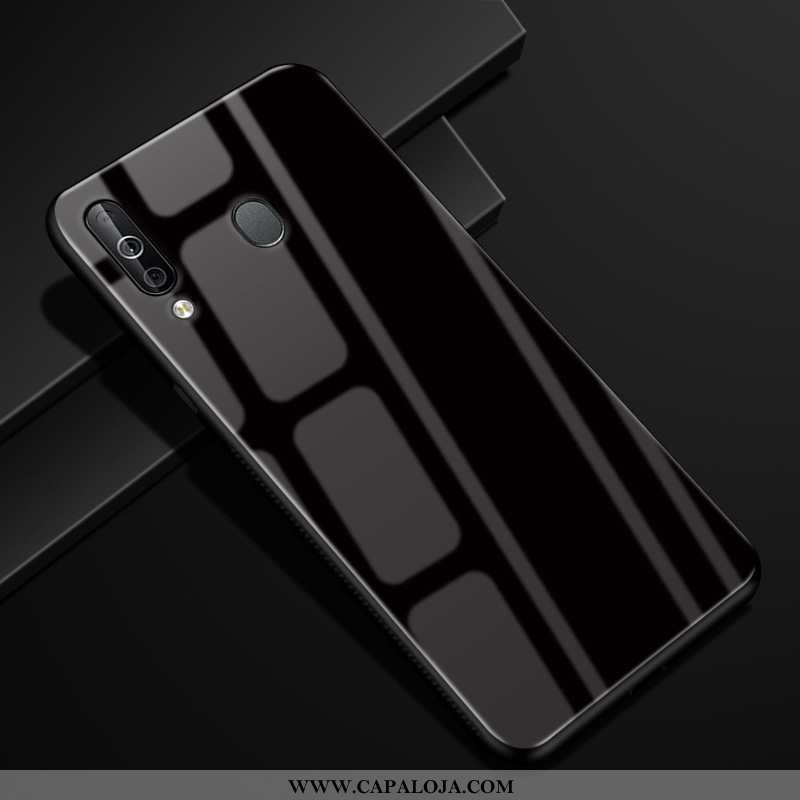 Capas Samsung Galaxy A40s Protetoras Telemóvel Gradiente Texturizada Caqui, Capa Samsung Galaxy A40s