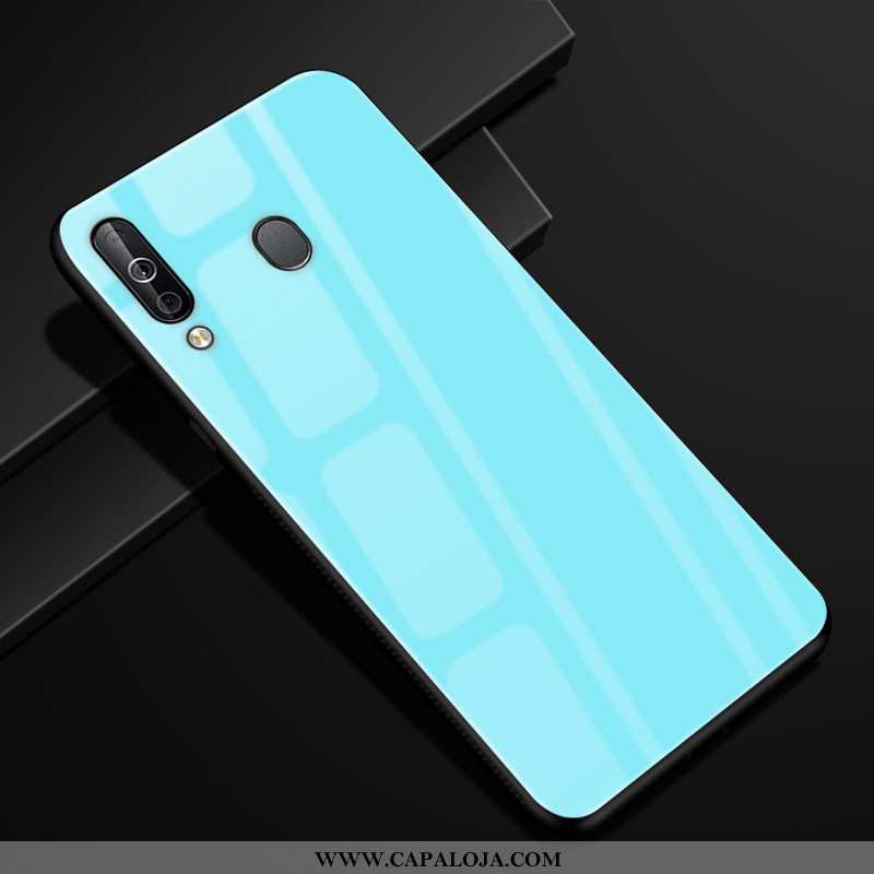 Capas Samsung Galaxy A40s Protetoras Telemóvel Gradiente Texturizada Caqui, Capa Samsung Galaxy A40s