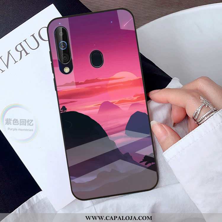 Capas Samsung Galaxy A40s Tendencia Frente Criativas Cases Verde, Capa Samsung Galaxy A40s Protetora