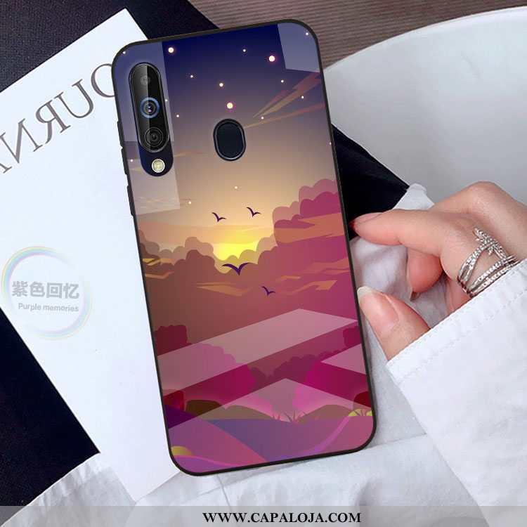 Capas Samsung Galaxy A40s Tendencia Frente Criativas Cases Verde, Capa Samsung Galaxy A40s Protetora