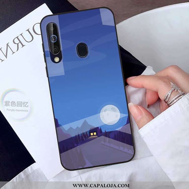 Capas Samsung Galaxy A40s Tendencia Frente Criativas Cases Verde, Capa Samsung Galaxy A40s Protetora