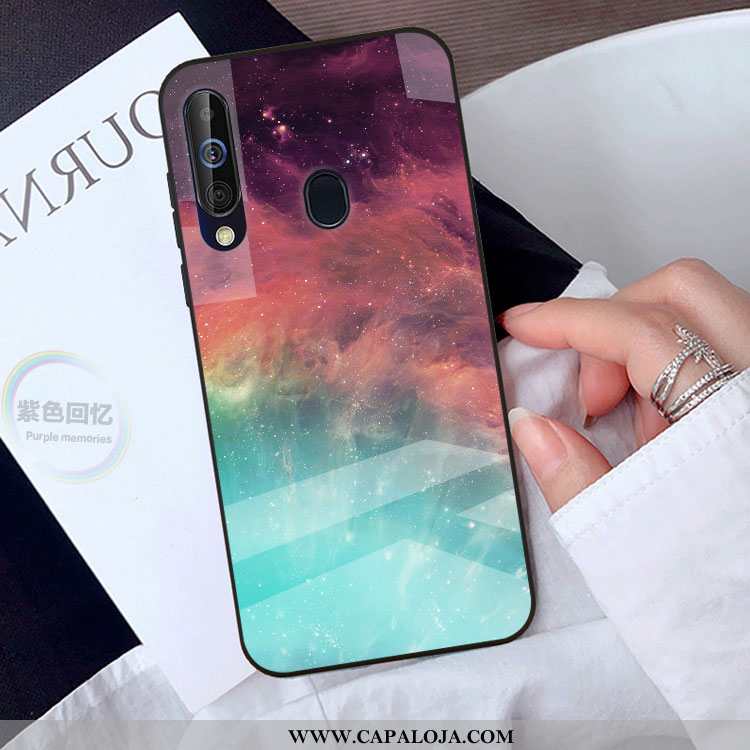 Capas Samsung Galaxy A40s Tendencia Masculino Frente Cases Preto, Capa Samsung Galaxy A40s Protetora