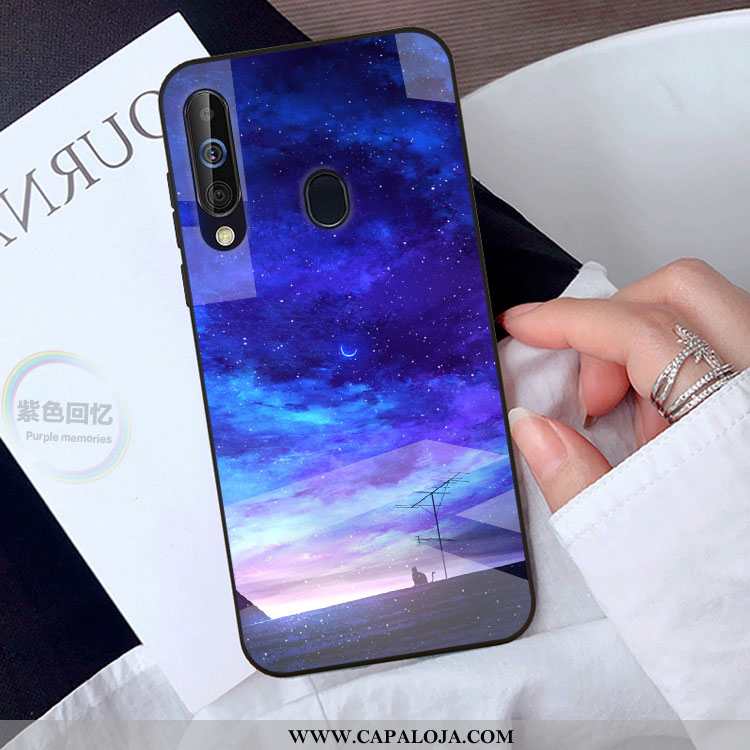 Capas Samsung Galaxy A40s Tendencia Masculino Frente Cases Preto, Capa Samsung Galaxy A40s Protetora