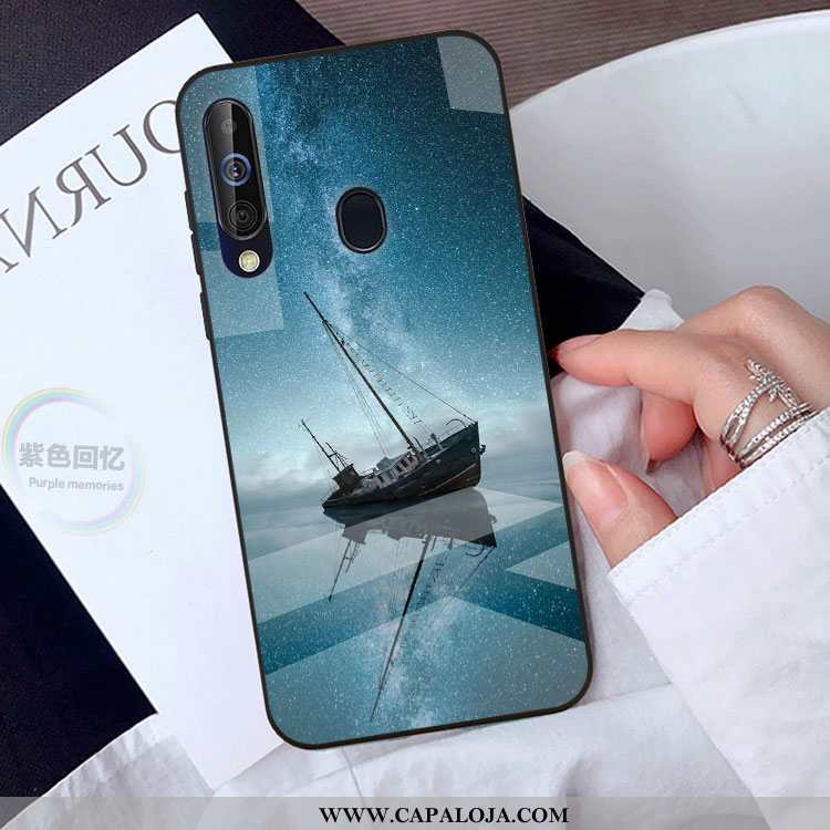 Capas Samsung Galaxy A40s Tendencia Masculino Frente Cases Preto, Capa Samsung Galaxy A40s Protetora