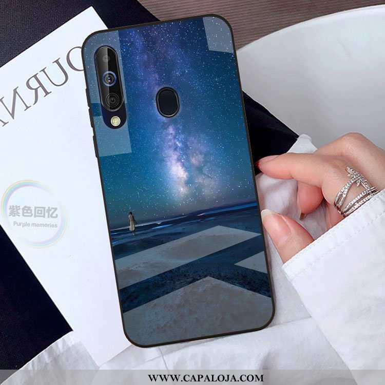 Capas Samsung Galaxy A40s Tendencia Masculino Frente Cases Preto, Capa Samsung Galaxy A40s Protetora