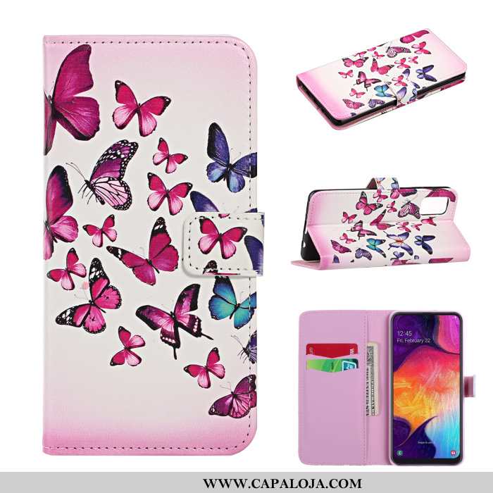 Capas Samsung Galaxy A41 Bonitos Desenho Animado Feminino Rosa, Capa Samsung Galaxy A41 Couro Compra