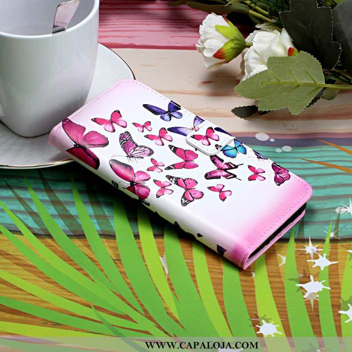 Capas Samsung Galaxy A41 Bonitos Desenho Animado Feminino Rosa, Capa Samsung Galaxy A41 Couro Compra