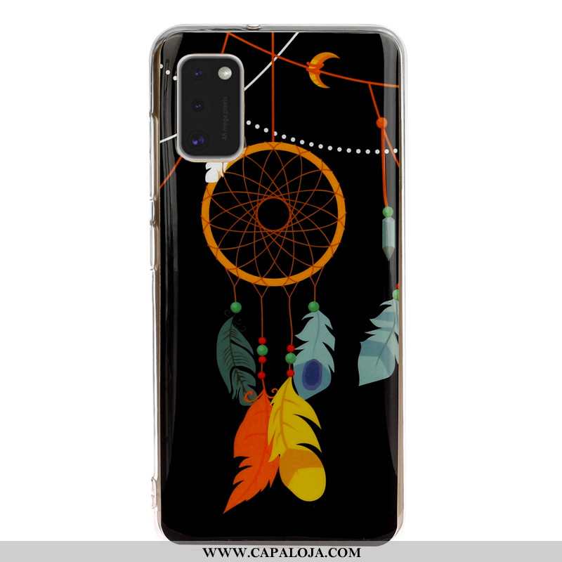 Capas Samsung Galaxy A41 Desenho Animado Antiqueda Telemóvel Azul, Capa Samsung Galaxy A41 Cases Ven