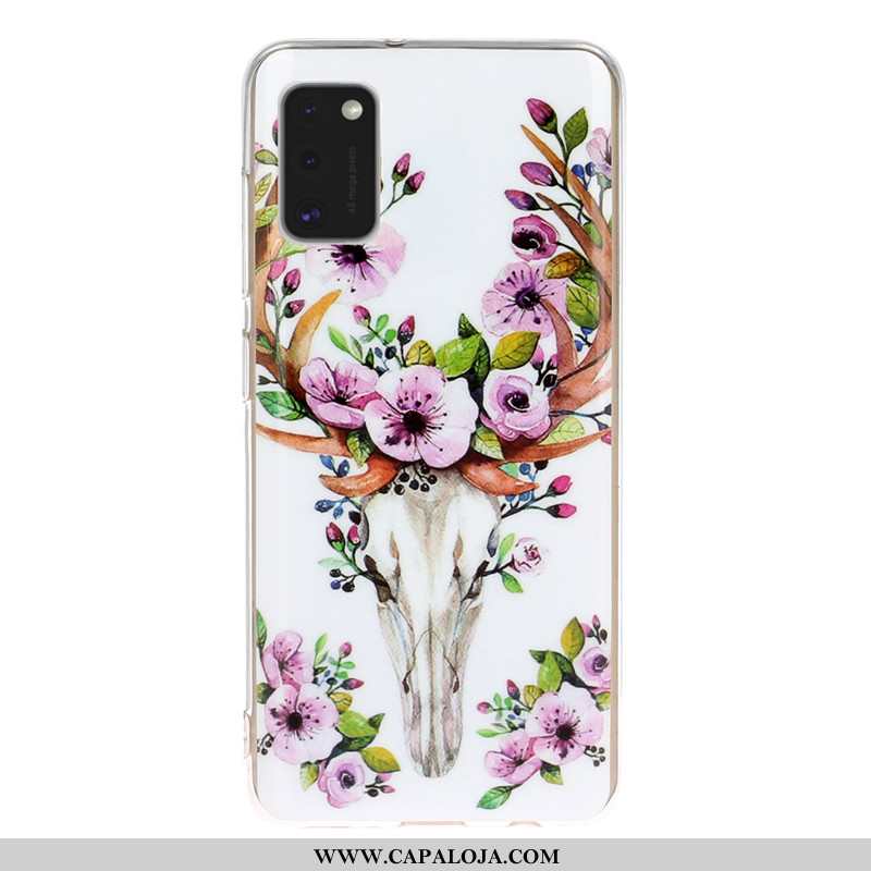 Capas Samsung Galaxy A41 Desenho Animado Antiqueda Telemóvel Azul, Capa Samsung Galaxy A41 Cases Ven