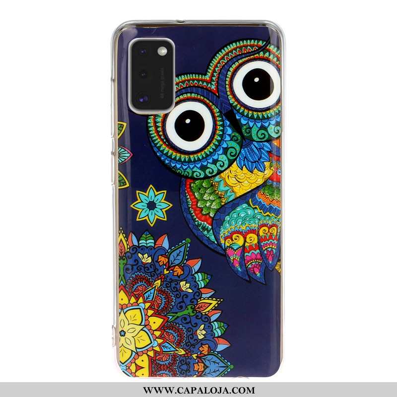 Capas Samsung Galaxy A41 Desenho Animado Antiqueda Telemóvel Azul, Capa Samsung Galaxy A41 Cases Ven