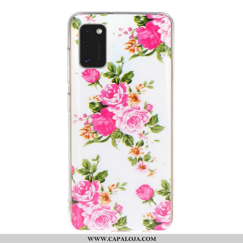 Capas Samsung Galaxy A41 Desenho Animado Antiqueda Telemóvel Azul, Capa Samsung Galaxy A41 Cases Ven