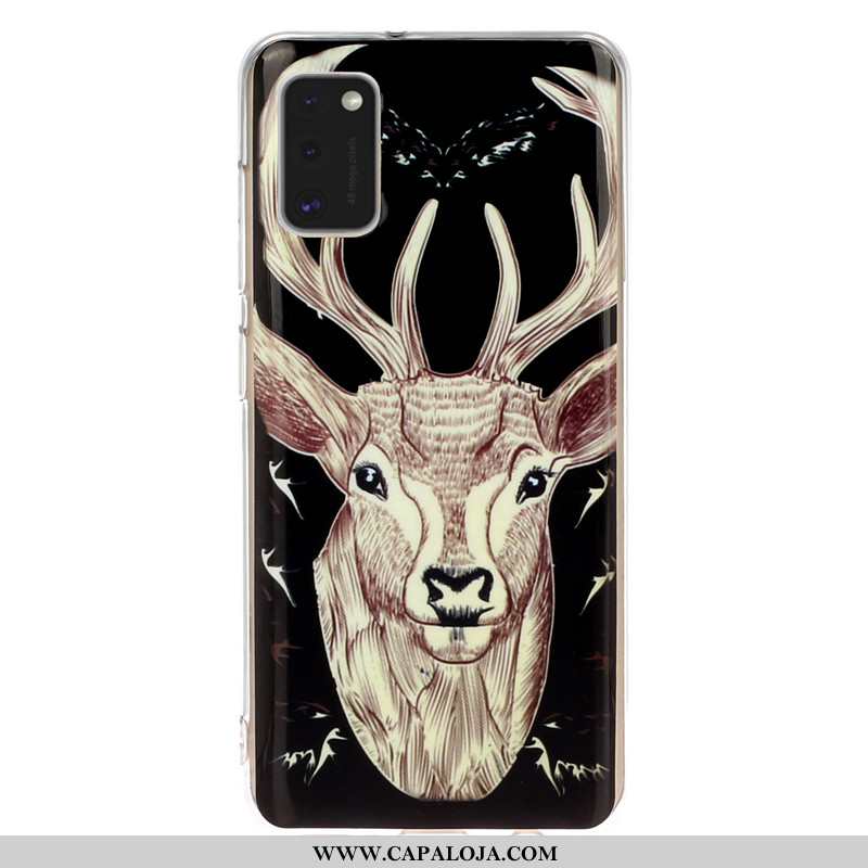 Capas Samsung Galaxy A41 Desenho Animado Antiqueda Telemóvel Azul, Capa Samsung Galaxy A41 Cases Ven