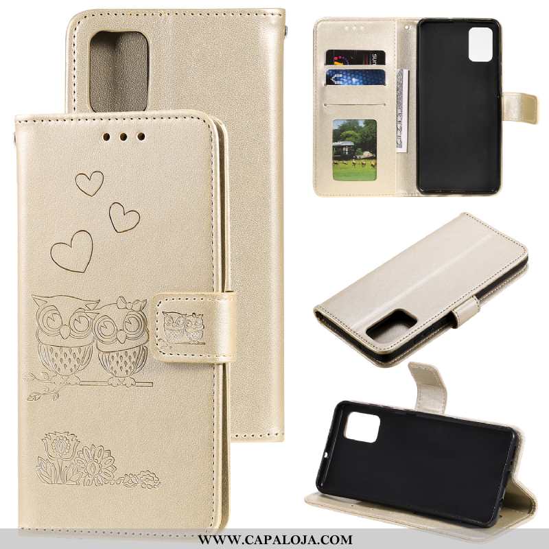 Capas Samsung Galaxy A41 Protetoras Dourado Cases, Capa Samsung Galaxy A41 Couro Venda