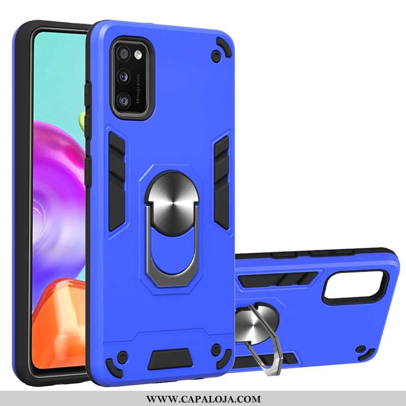 Capas Samsung Galaxy A41 Protetoras Vermelha Telemóvel Vermelho, Capa Samsung Galaxy A41 Suporte Onl