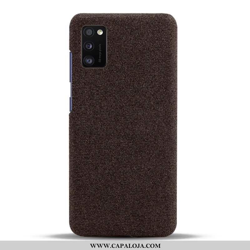 Capas Samsung Galaxy A41 Slim Frente Cinza, Capa Samsung Galaxy A41 Protetoras Baratas