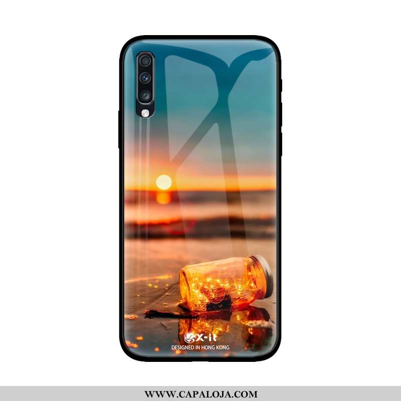 Capas Samsung Galaxy A50 Estilosas Personalizada Tendencia Roxa Roxo, Capa Samsung Galaxy A50 Cordao