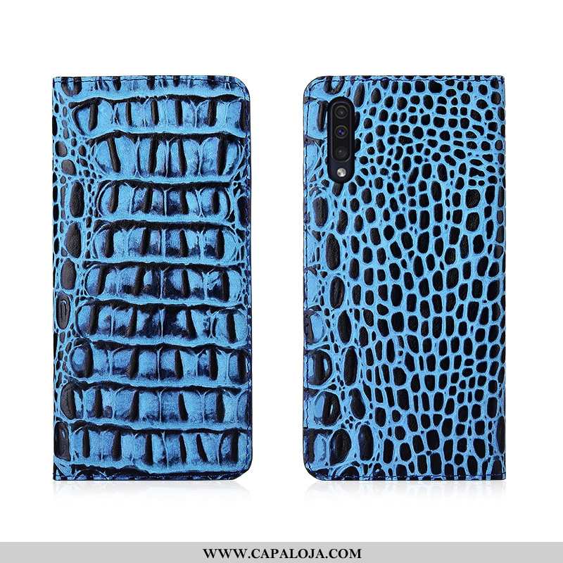 Capas Samsung Galaxy A50 Fosco Soft Nova Antiqueda Preto, Capa Samsung Galaxy A50 Couro Genuíno Bara