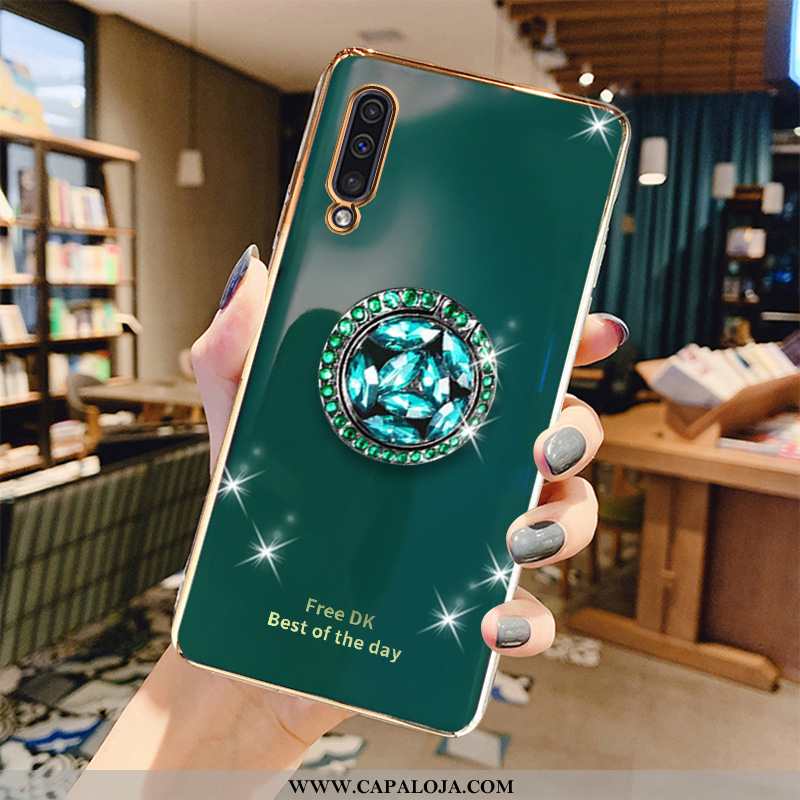 Capas Samsung Galaxy A50 Soft Feminino Cases Verde, Capa Samsung Galaxy A50 Protetoras Barato