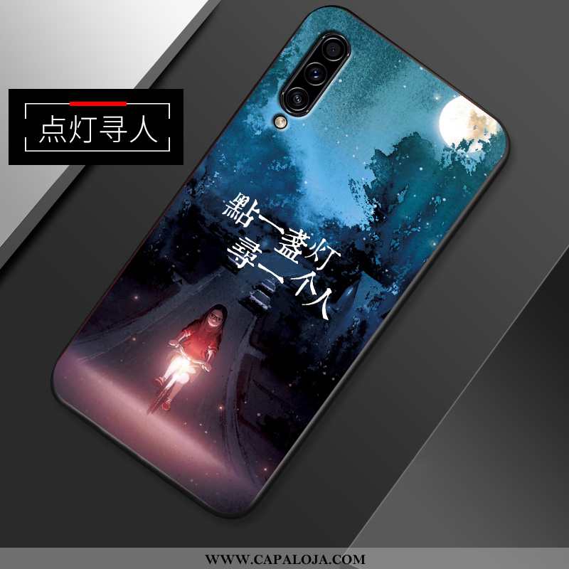 Capas Samsung Galaxy A50 Super Completa Telemóvel Azul Escuro, Capa Samsung Galaxy A50 Protetoras Ba