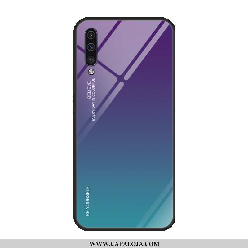 Capas Samsung Galaxy A50 Vidro Traseira Frente Roxa Roxo, Capa Samsung Galaxy A50 Protetoras Comprar