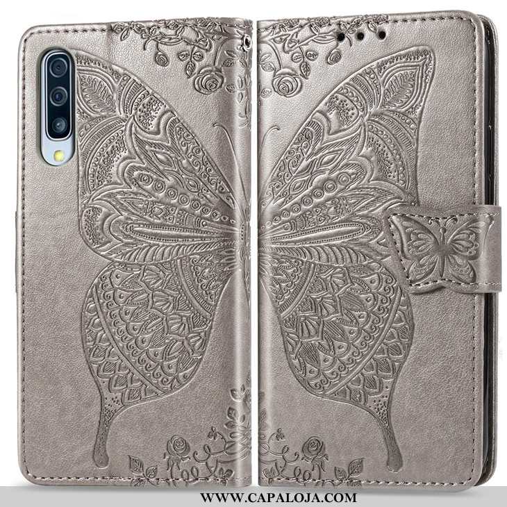 Capas Samsung Galaxy A50s Protetoras Antiqueda Cinza, Capa Samsung Galaxy A50s Couro Baratas