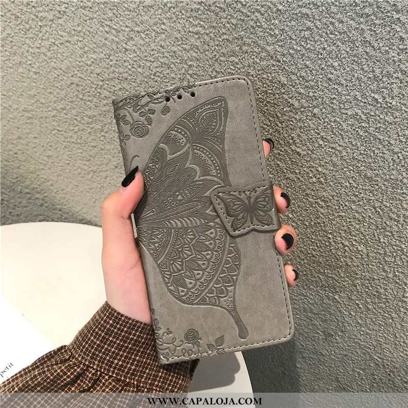 Capas Samsung Galaxy A50s Protetoras Antiqueda Cinza, Capa Samsung Galaxy A50s Couro Baratas