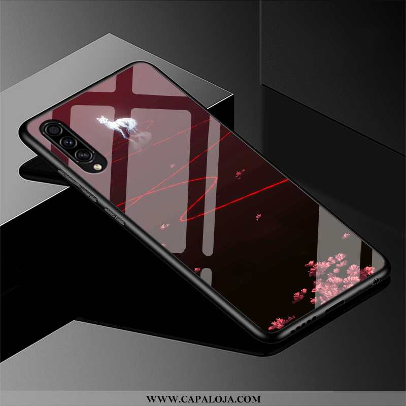 Capas Samsung Galaxy A50s Protetoras Telemóvel Vermelha Vermelho, Capa Samsung Galaxy A50s Silicone 