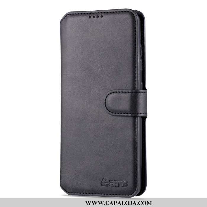 Capas Samsung Galaxy A51 Couro Cover Antiqueda Cinza, Capa Samsung Galaxy A51 Soft Promoção