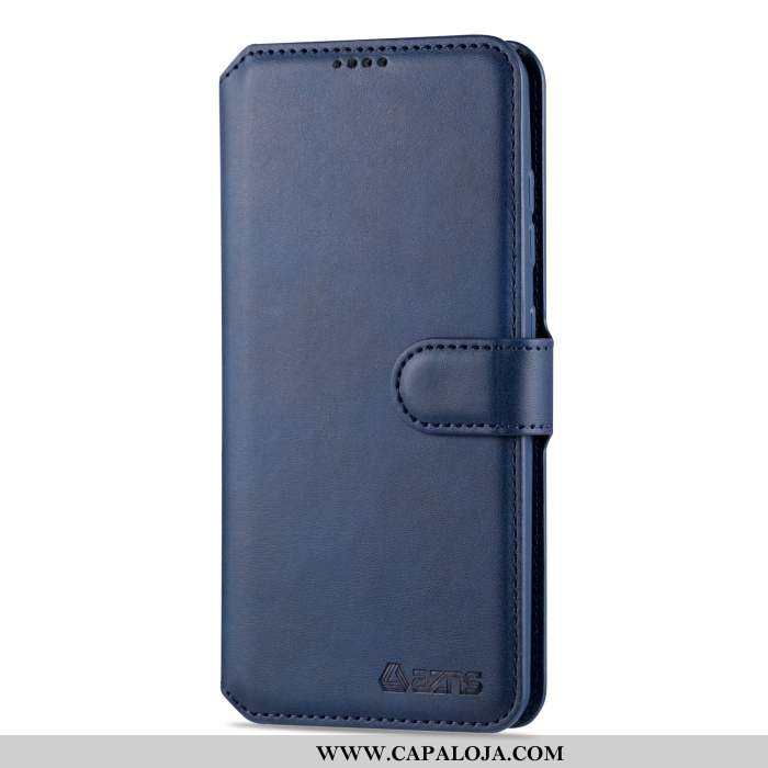 Capas Samsung Galaxy A51 Couro Cover Antiqueda Cinza, Capa Samsung Galaxy A51 Soft Promoção