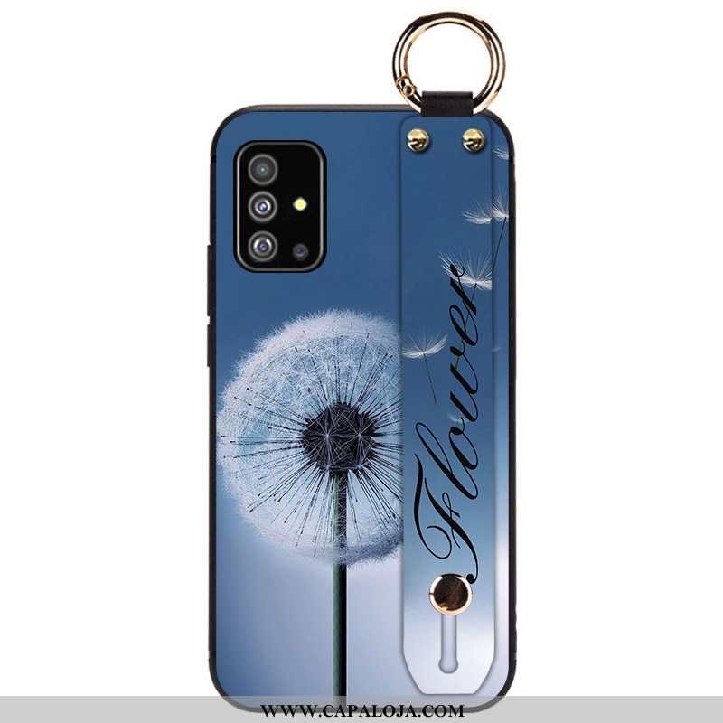 Capas Samsung Galaxy A51 Criativas Silicone Personalizado Vermelha Azul, Capa Samsung Galaxy A51 Ten