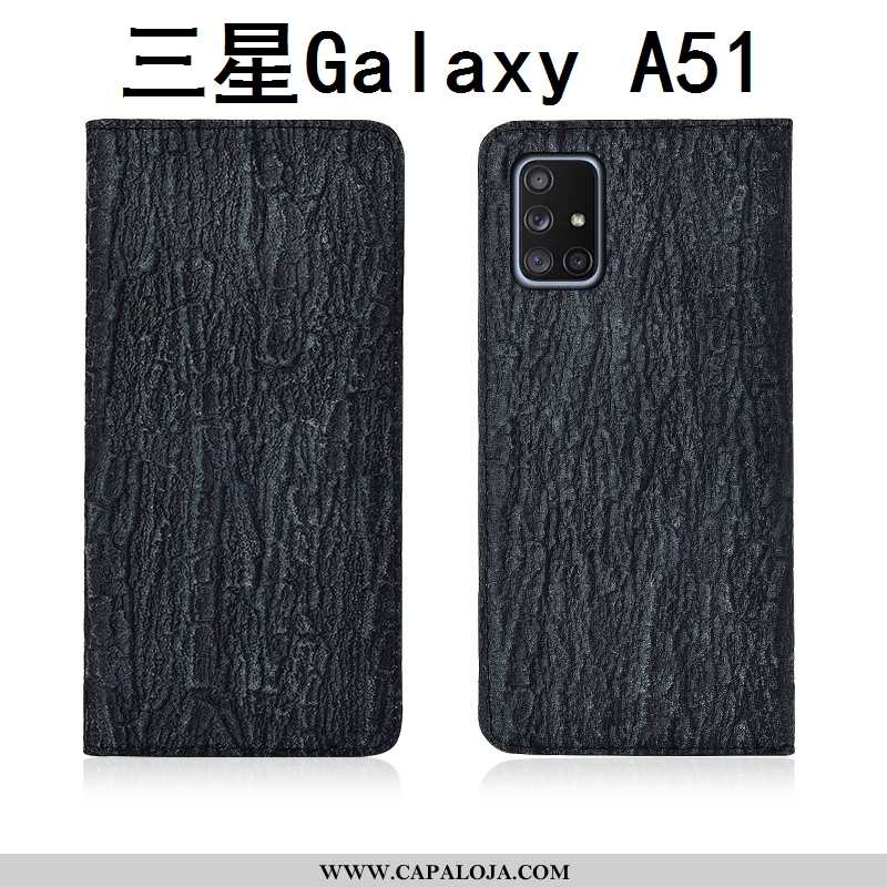 Capas Samsung Galaxy A51 Protetoras Couro Vermelha Antiqueda Vermelho, Capa Samsung Galaxy A51 Silic