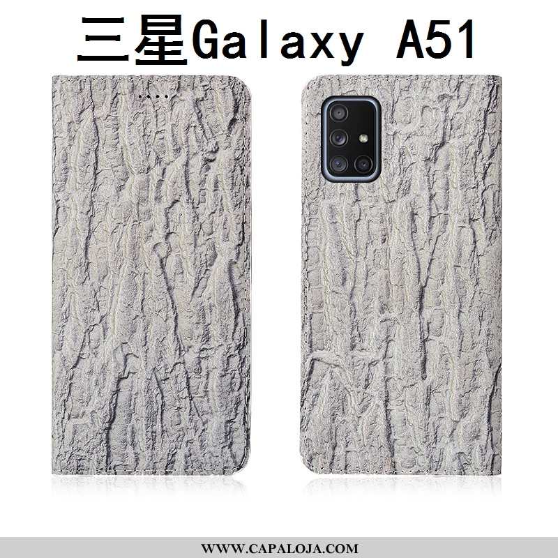 Capas Samsung Galaxy A51 Protetoras Couro Vermelha Antiqueda Vermelho, Capa Samsung Galaxy A51 Silic