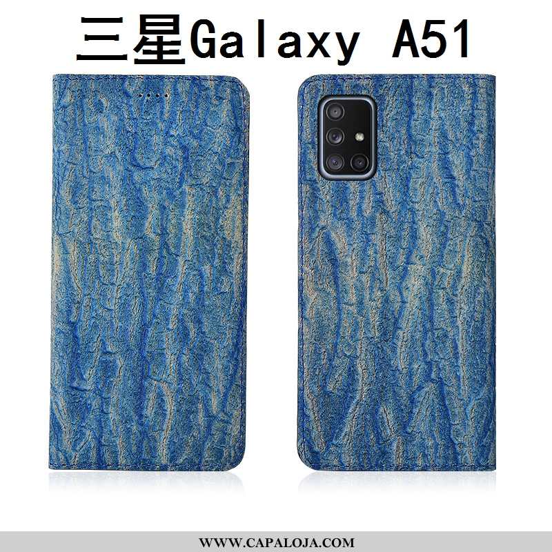 Capas Samsung Galaxy A51 Protetoras Couro Vermelha Antiqueda Vermelho, Capa Samsung Galaxy A51 Silic