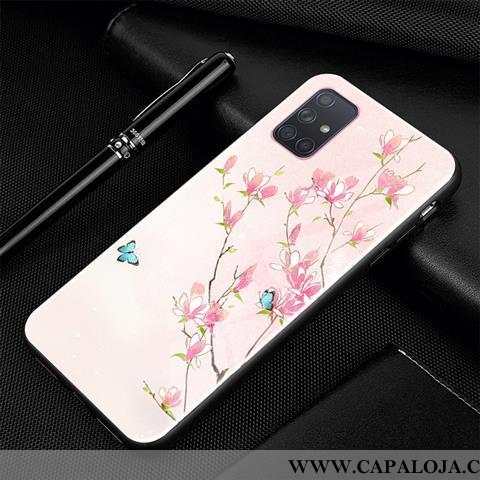 Capas Samsung Galaxy A51 Protetoras Novas Soft Cases Preto, Capa Samsung Galaxy A51 Vidro Baratos