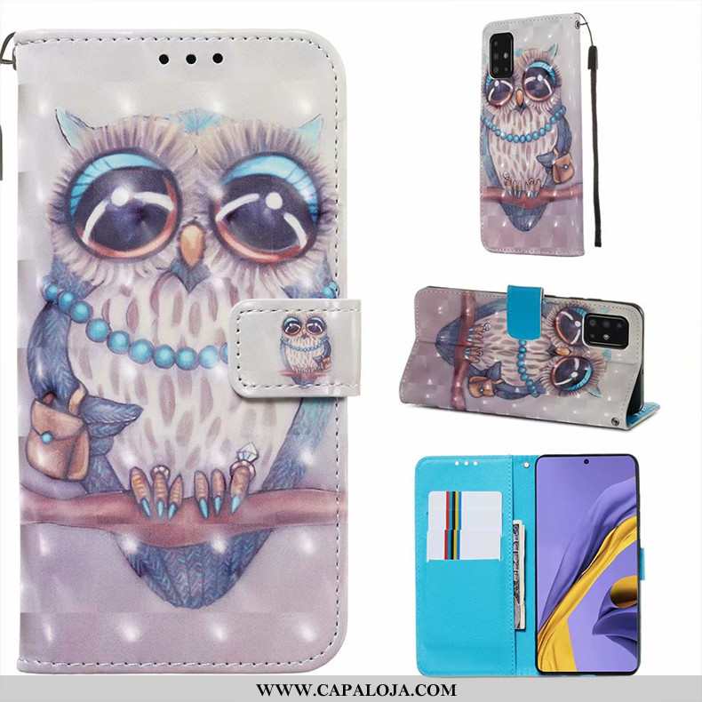 Capas Samsung Galaxy A51 Silicone Antiqueda Telemóvel Branco, Capa Samsung Galaxy A51 Couro Venda