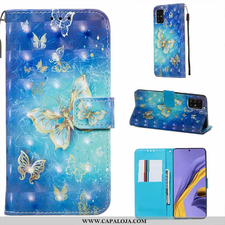 Capas Samsung Galaxy A51 Silicone Antiqueda Telemóvel Branco, Capa Samsung Galaxy A51 Couro Venda