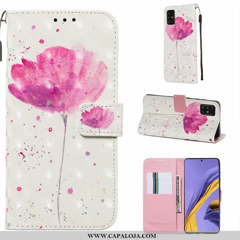 Capas Samsung Galaxy A51 Silicone Antiqueda Telemóvel Branco, Capa Samsung Galaxy A51 Couro Venda