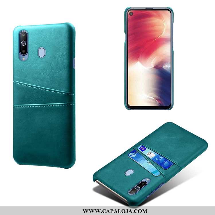 Capas Samsung Galaxy A60 Couro Telemóvel Cases Amarelo, Capa Samsung Galaxy A60 Antiqueda Baratos