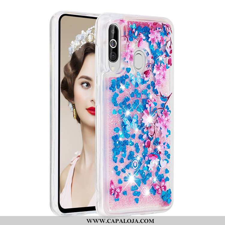 Capas Samsung Galaxy A60 Desenho Animado Azul Cases, Capa Samsung Galaxy A60 Tendencia Baratos