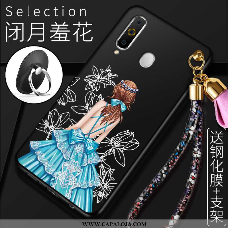 Capas Samsung Galaxy A60 Protetoras Cases Feminino Antiqueda Vermelho, Capa Samsung Galaxy A60 Soft 